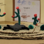 Build a model desert mesa, to learn about habitats and animals.